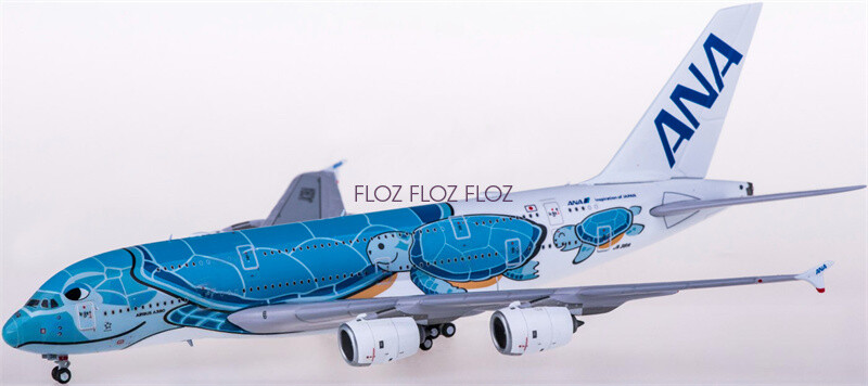 for JC Wings for ANA for Airbus A380 JA381A Lani 1:400 Airplane