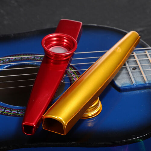 12 PIEZAS Kazoos Metal Kazoo Instrumento Kazoo Trompeta Práctica Kazoo para Adultos - Imagen 7 de 11