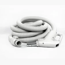 35' Plastiflex Electric Central Vacuum Hose Direct Connect or Pigtail Cord