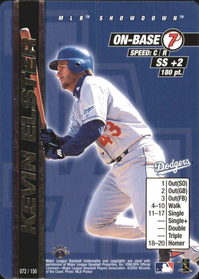 2000 MLB Showdown Pennant Run - Kevin Elster #072 - 1 of 1