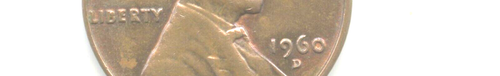 1960 D United States Penny--filled B/E/R--Coin Q - Picture 2 of 3