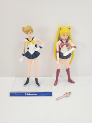 Vintage Sailor Moon Pair: Tsukino Usagi & Sailor Uranus 