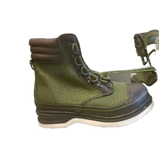 Botas de pesca con mosca Orvis Clearwater suela de fieltro verde 2676 para hombre 8 totalmente nuevas Foto 4 de 4