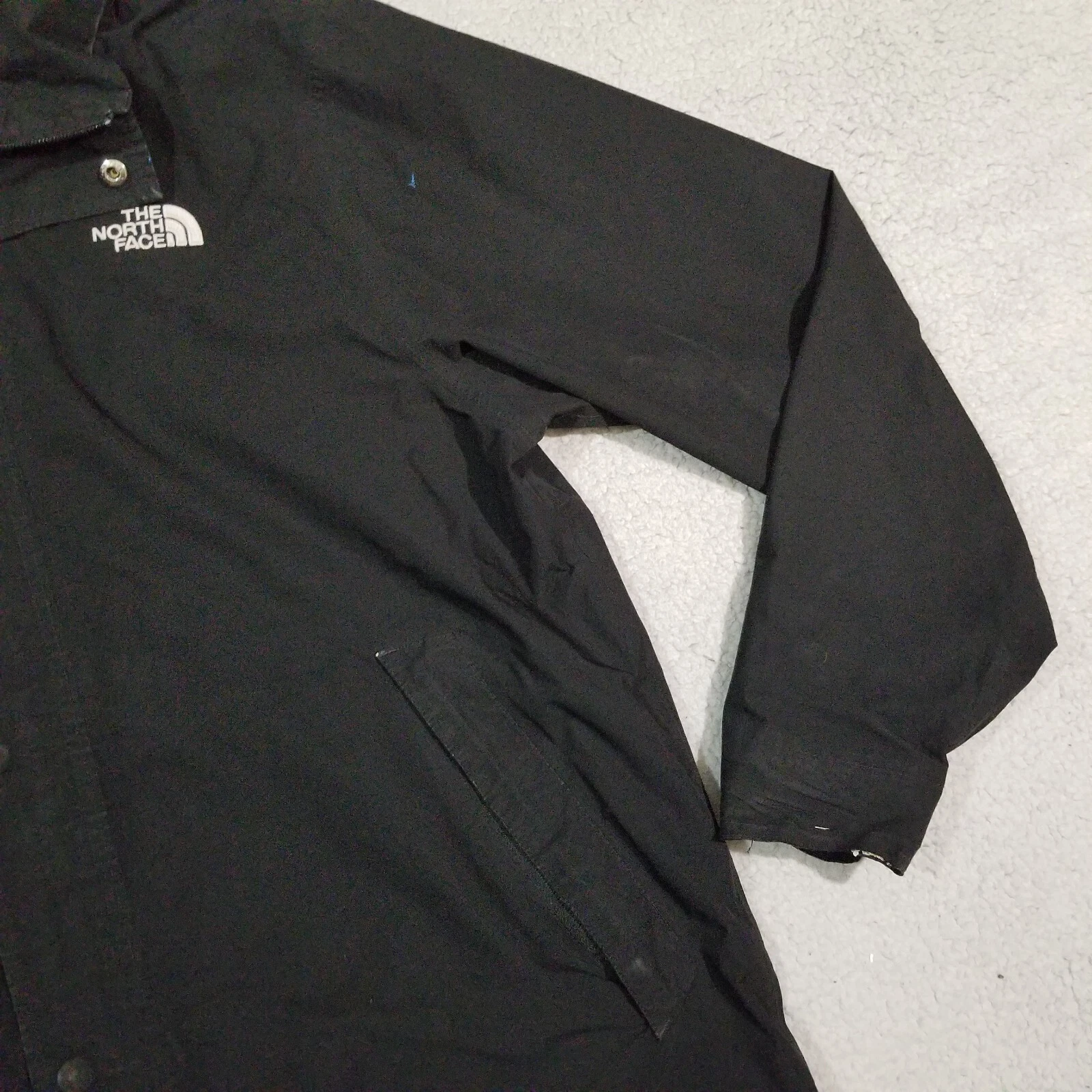 north-face outdoor hiking lined hyvent jacket