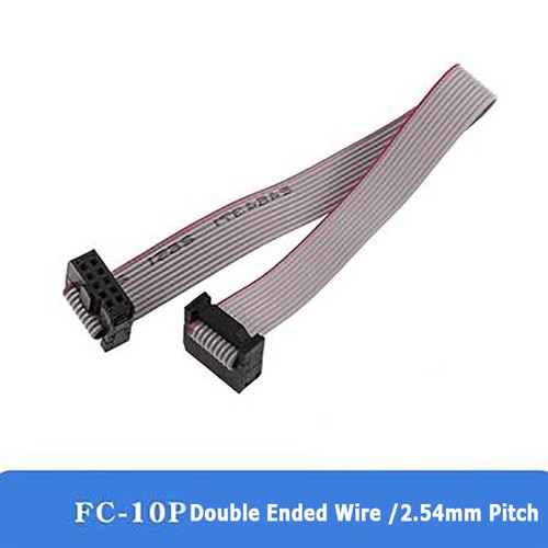 2.54mm Pitch IDC 6/8/10/12/14-64 Pin Flat Ribbon Cable Connector 10CM-5M Length - Picture 8 of 21