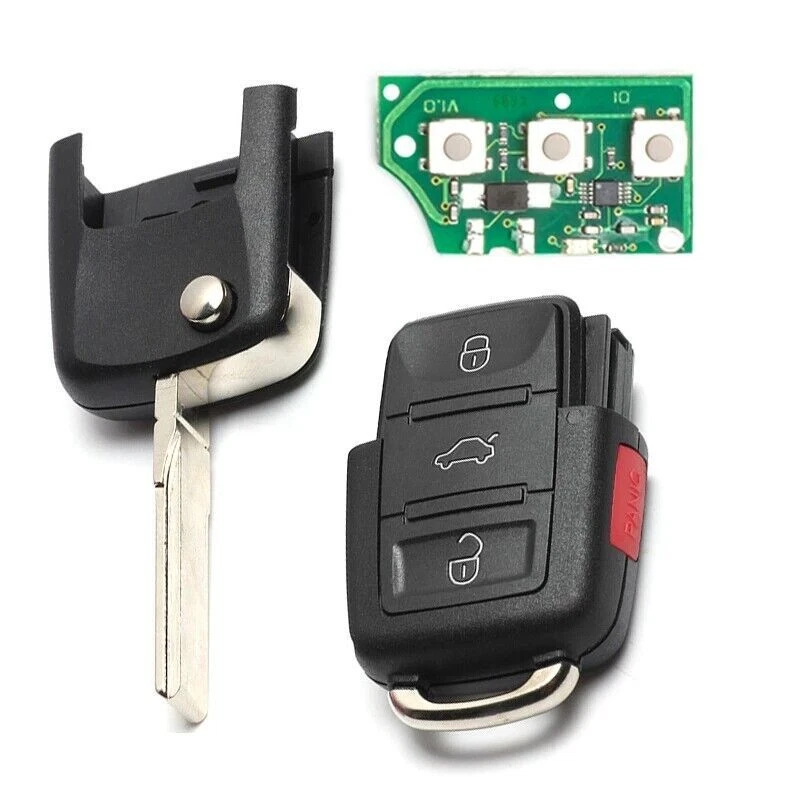 for VW Volkswagen CC Jetta Golf GIT Eos 2006-2011 Remote Key Fob 1K0 959 753 H Foto 2 de 4