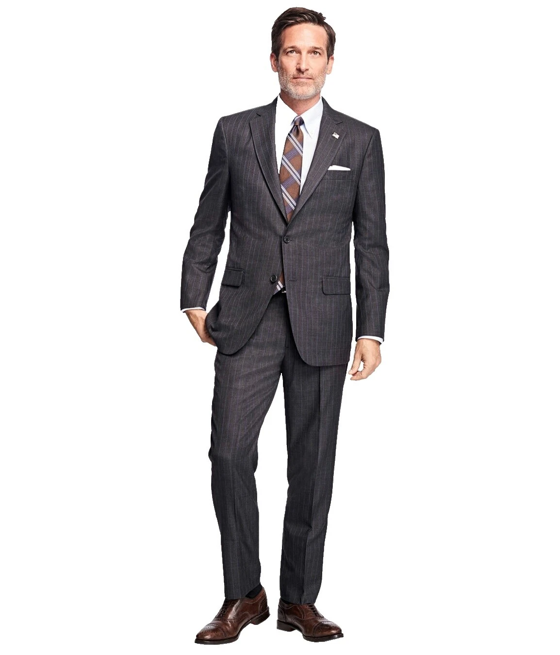 Lana Joseph Abboud trajes y Blazers Marrón para Hombres