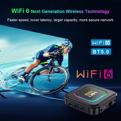 HK1 RBOX K8 Android 13 TV BOX RK3528 4G 32G/64G WiFi 6 H.265 4K HDR Set BT5.0 - Picture 8 of 15