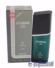 LOMANI POUR HOMME 3.3 OZ EDT SPRAY NEW IN A BOX BY LOMANI