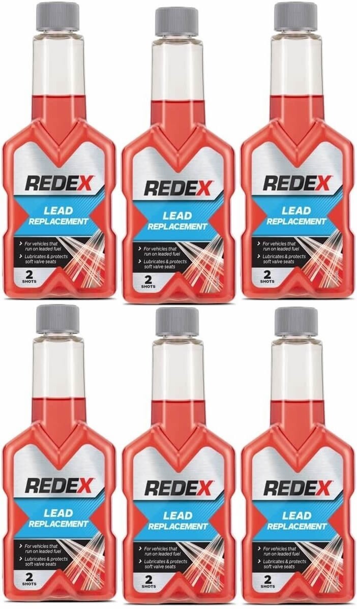6 x Redex Lead Replacement Leaded Petrol Additive Car Tank Substitute ...