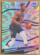 Charles Bassey 2021-22 Panini Revolution Asia Holo Silver Rookie #82 /99 76ers