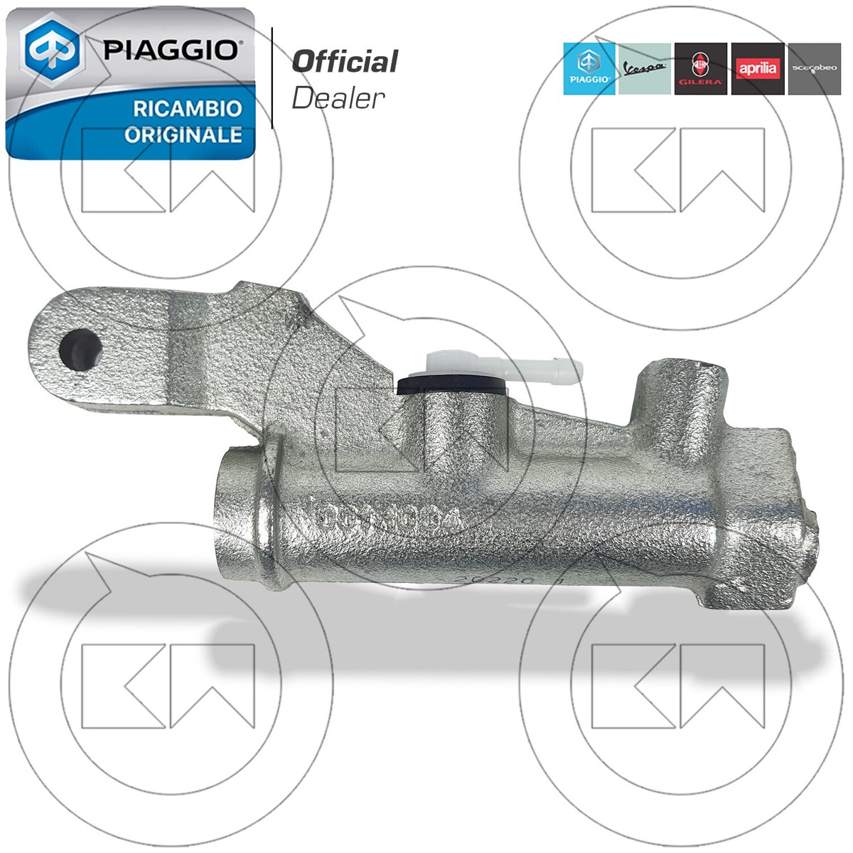 POMPA FRENO COMPATIBILE PER PIAGGIO APE 500 - 600 - PIAGGIO APE P 500 Mp 600 Piaggio Ape P 501 P 601 - Foto 12