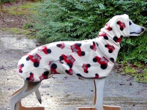 lurcher fleece jumper