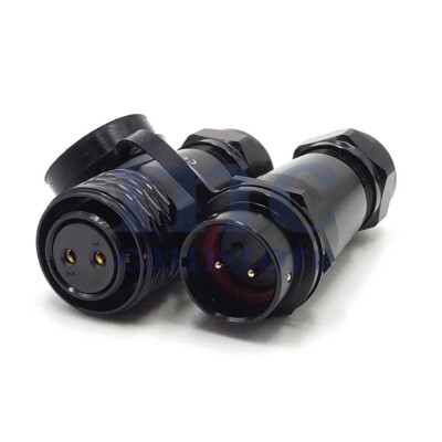 WEIPU SA20 2-15Pin Pair Waterproof Aviation Cable Plug Socket,Bulkhead Connector