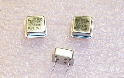 QTY (10) 1.544MHz 1/2 SIZE OSCILLATORS 5V HCMOS TTL TRI-STATE EC11TS-1.5440MHz