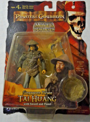 Pirates of the Caribbean Movie 3 Sneak Preview Figure Singapore Pirate Tai Huang