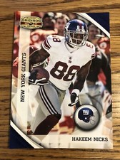 Hakeem Nicks 2010 Panini Gridiron Gear Giants #99   *6760*
