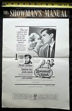 Romanoff and Juliet 1961 Movie Press Book Peter Ustinov, Sandra Dee, John Gavin