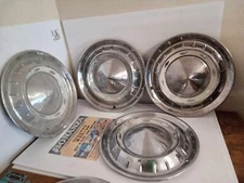 Vintage Chevrolet Hubcap 15" BELAIR 55 SET OF 4