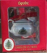 Spode Christmas Tree teapot ornament