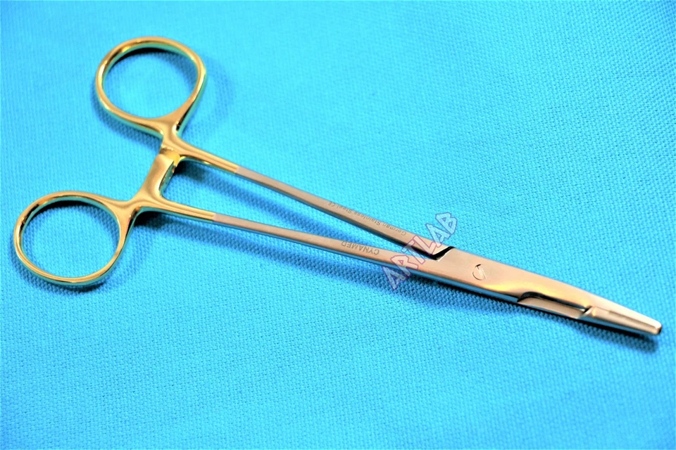 JUEGO DE 3 ANILLOS DE ORO CON INSERCIONES DE HEMOSTATO T/C PREMIUM DE 7" OLSEN HEGAR Foto 3 de 4