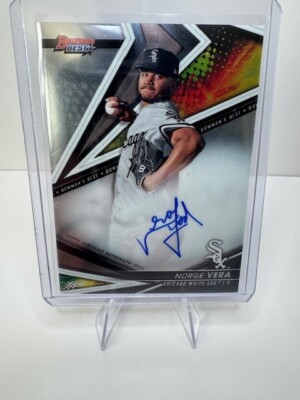 2022 Bowman's Best NORGE VERA #B22-NV Prospect Auto Chicago White Sox