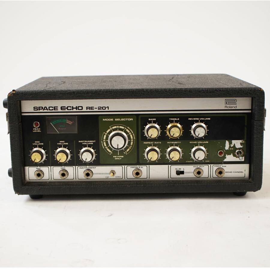 【qanuta 】Roland SPACE ECHO RE-201 Roland RE-201 Space Echo Tape Delay Spring Reverb Effect