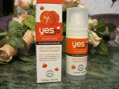 YES TO.Tomatoes.CLEAR  SKIN.MOISTURIZER.Feuchtigkeits Tag Creme.50ml.USA
