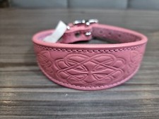 Italian Greyhound collar 10-12 Inch soft leather SECONDS / SAMPLE   IGGY 18