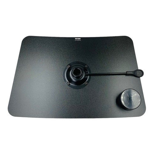 Victor High Rise Collection Height Adjustable Laptop Stand w/ Storage Cup Black - 第 4/12 張圖片
