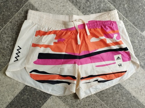 Adidas Thebe Magugu Womens Sports Running Shorts Training Medium (4-6) 30" NWT - Foto 8 di 20