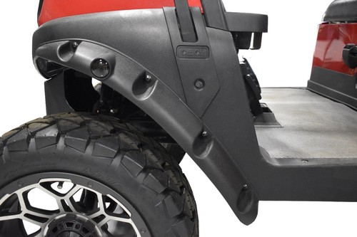 Club Car Tempo Golf Cart 2018-Up Fender Flares | Set of 4 | Black - Picture 5 of 11