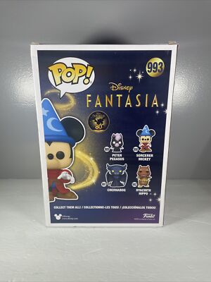 SF/ファンタジー/ホラー [FUNKO POP!] DISNEY FANTASIA MICKEY #993 NEW! SORCERER MICKEY Funko POP! #993 Disney Fantasia 80th 10