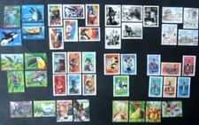 2002/2005 - SERIES COMPLETES de timbres OBLITERES - TBE - (S10)