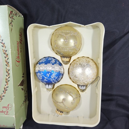 Christmas by Krebs Elegant Glass Vintage Christmas Tree Hanging Ornaments - Picture 8 of 13