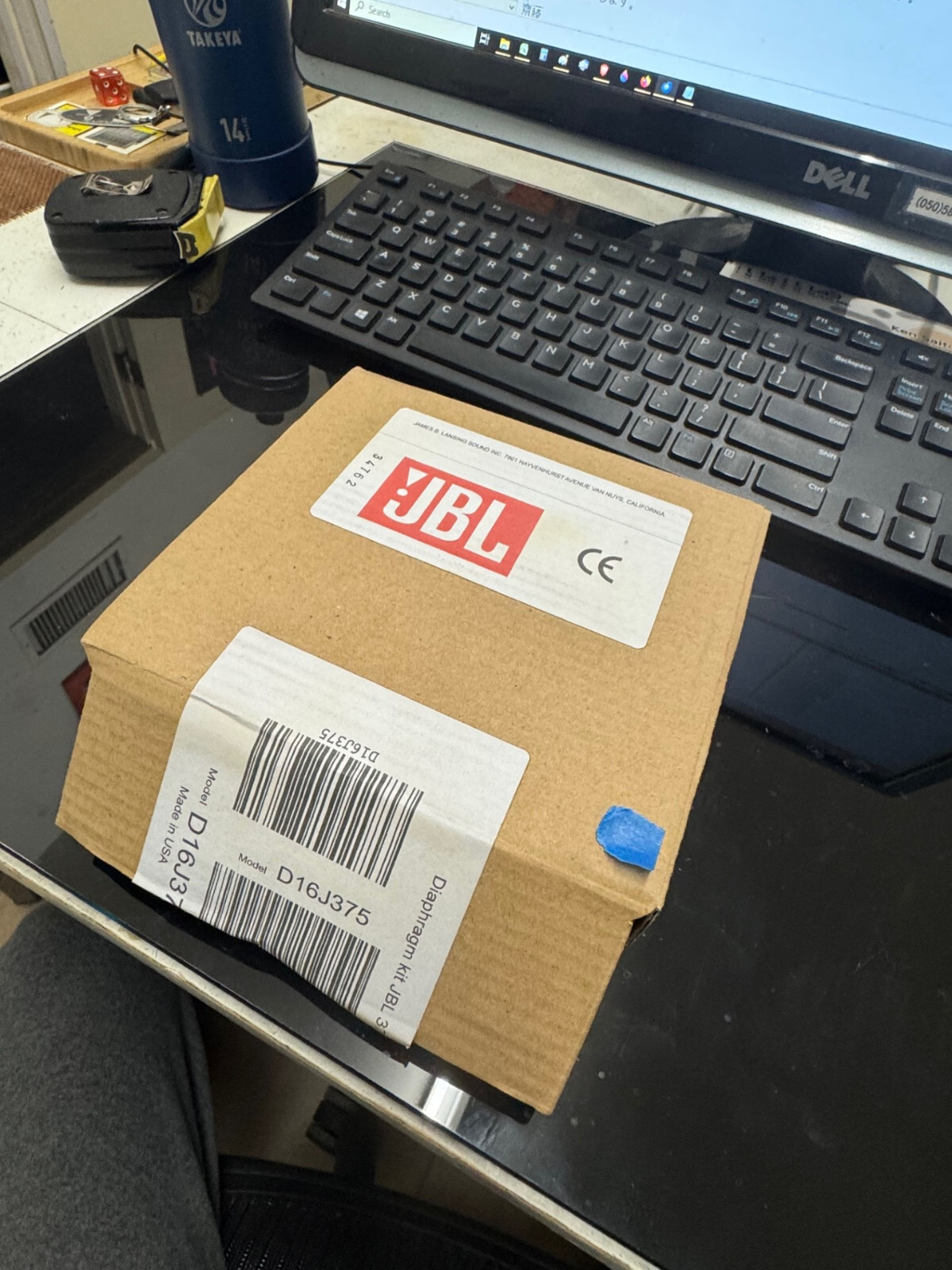 JBL 375 diaphragm box pair (1 pieces) Serial number 34762