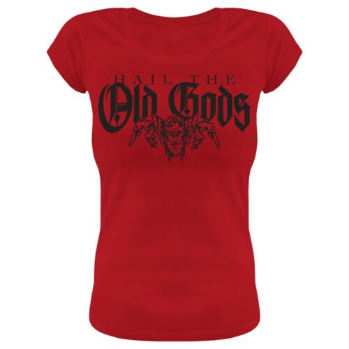 Damen T-Shirt Nordic Norse Old Gods Schildmaid Pagan Heidentum odin walhalla - Bild 6 von 19