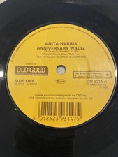 ANITA HARRIS - Anniversary Waltz / Just Loving You 7" - OG 931 - Old Gold series ANITA HARRIS - Anniversary Waltz / Just Loving You 7" - OG 931 - Old Gold series