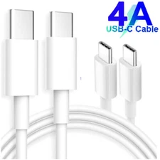 3/6Ft Fast Charger Type C USB-C Cable For iPhone 15 Samsung Galaxy S23 S22 S20