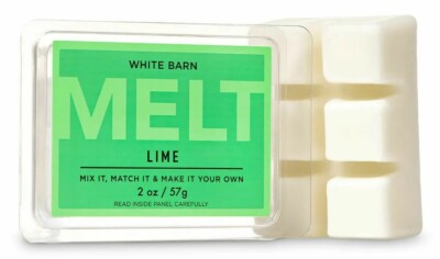 White Barn Fragrance Wax Melts by Bath & Body Works ~ Lime Scented Discontinued!