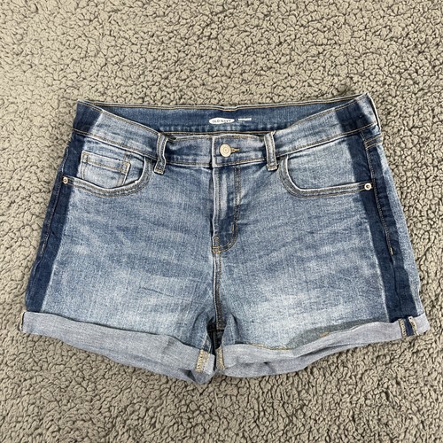 Old Navy Boyfriend Shorts 6 Blue Denim 