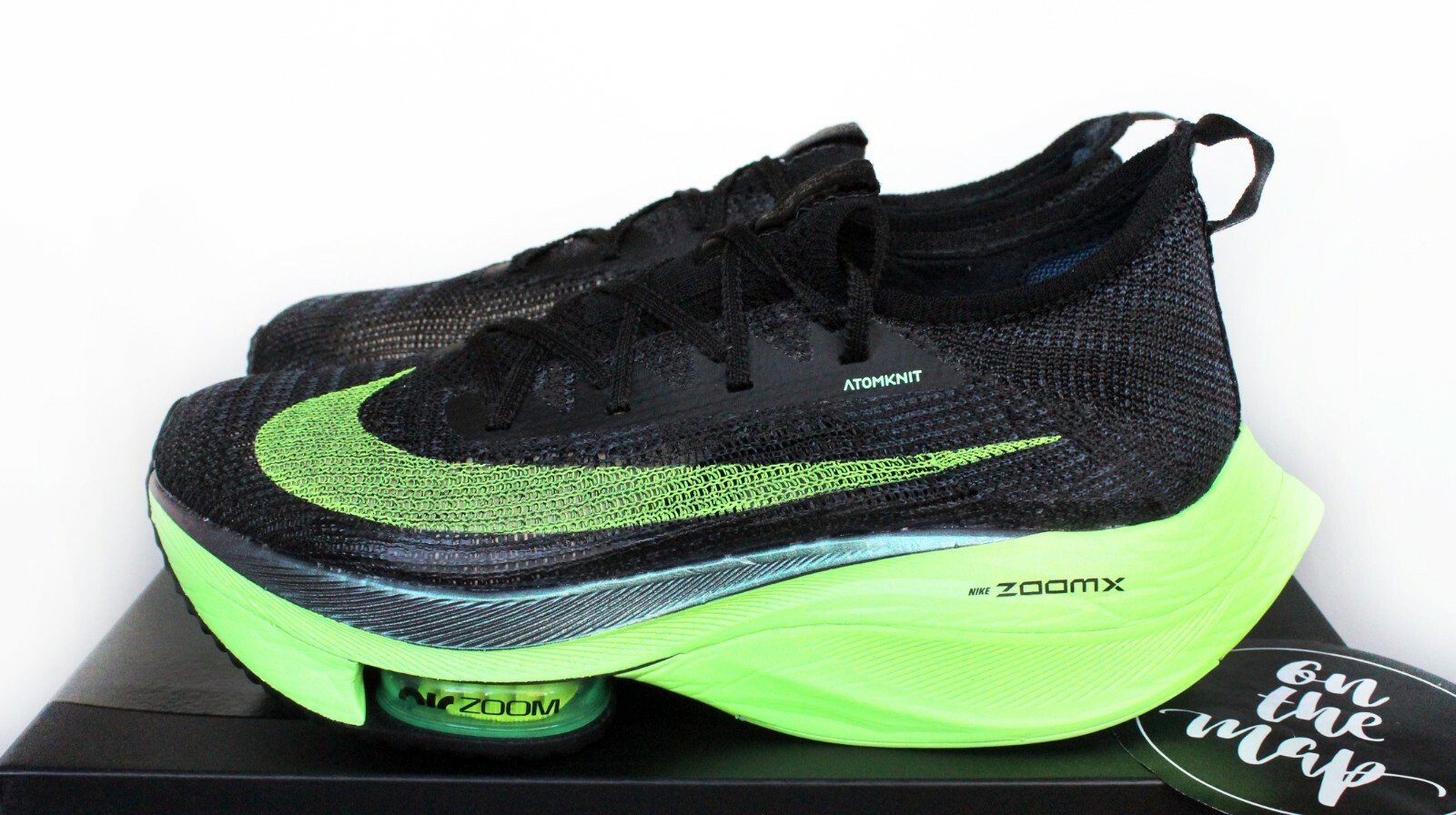 Nike Air Zoom Alphafly Next% Black Neon 