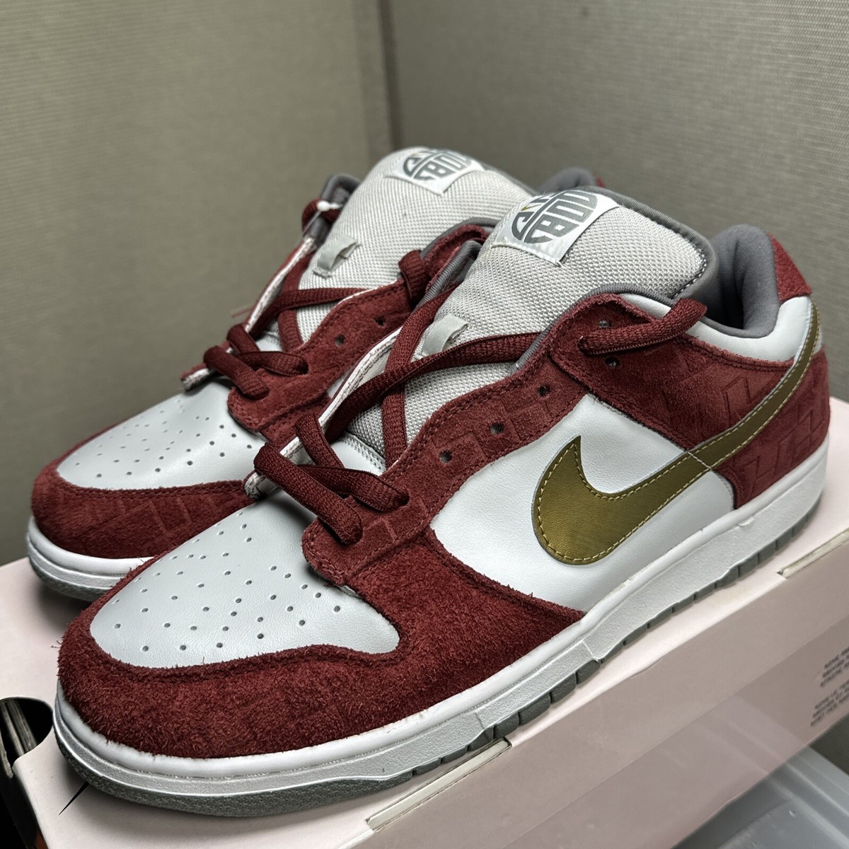 Size 12 - Nike SB Dunk Low 'Shanghai', 2004, DS, Rare, White Size 12 - Nike SB Dunk Low 'Shanghai', 2004, DS, Rare, White