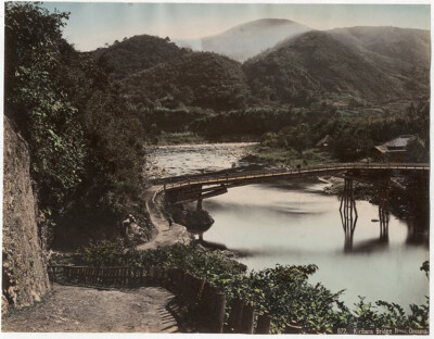 Foto Attr. Kusakabe Kimbe Albumen Kiribara Omana Japan Um 1880