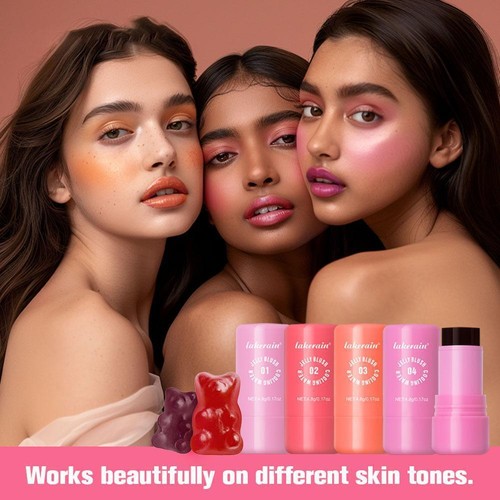 1pcs Milk Cooling Water Jelly Tint Lip + Cheek Blush Us 2024 Make-Up Color H8Q5 - Imagen 3 de 17