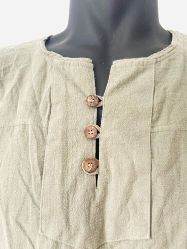 Oshkosh Size L Vintage 90’s Men’s Pullover Shirt Short Sleeve Tee Boho - Picture 3 of 8