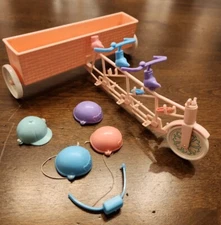 Quints Cousins Bike Triplets Tyco Doll Play Set INCOMPLETE replacement parts