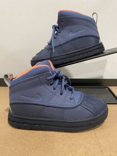 Nike Woodside 2 azul difuso alto para niños pequeños talla 9C 524874-404 nuevo con caja - Imagen 1 de 5