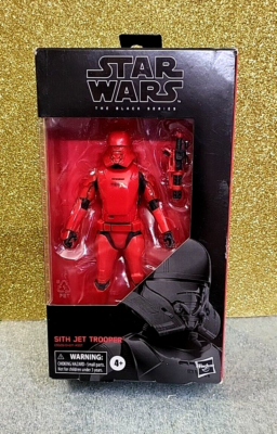 Star Wars Black Series Sith Jet Trooper Rise of Skywalker Action