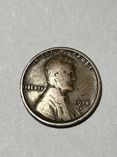 1915 D - Lincoln Wheat Penny - Good/Very Good